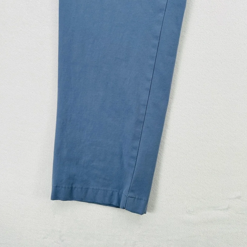 Lauren Ralph Lauren Pants Mens 38x32 Blue Chino Straight Leg Flat Front Cotton